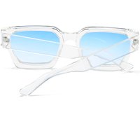 New Arrivals LNFCXI Fashion Square Women Sunglasses Retro Gradient Blue Designer Men Trending Sun Glasses Shades UV400