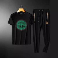 Clothing Short Sleeved Trousers Suit Fashion Trend Ice Silk Modal T Shirt