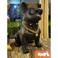 Dog Head Bluetooth Speaker Creative Boy Friend Birthday Valentine's Day Bulldog Shop Opening Gift Ornament