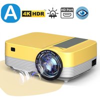 Z6 1280x720P Home Theater MINI Projector Cinema Beamer able Projectors Laser Smart TV 1080P 4K Video Via HD