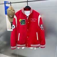 Clothing Spring Dragon Year Jacket Embroidery Loose Trendy Baseball Jacket Good Luck Jacket BWBCE1177