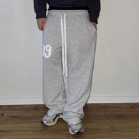 Streetwear Hip Hop Sweatpants – Digital Patchwork Loose Fit Joggers – Urban Street Style & Comfort