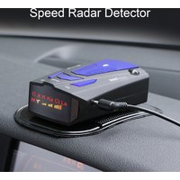 V7 12V 360 Degrees Speed Radar Detector Long Range Voice Alert Laser Radar Detector For Vehicles