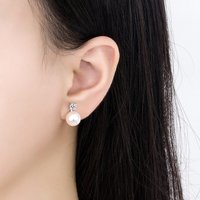 British princess, fashionable and sweet, Korean version Stud Earrings