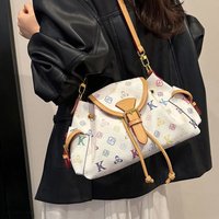 European American Light Luxury Printed Letter Crossbody 2026 Model High Aesthetic French Style