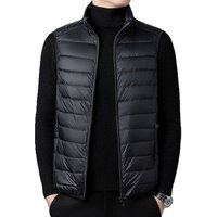 Men's Slim Fit Lightweight Vest For Autumn & Winter – Casual Layering (Light Grey/Black/Burgundy/Navy)