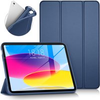 Tablet Case For Apple iPad Air 1 2 3 4 5 2013 2014 2019 2020 2022 Soft Silicone Shell Trifold Magnetic Stand Flip Smart Cover