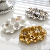 Creative Photography Ceramic Props Egg Tray Display Tray Jewelry Storage High Value Tray