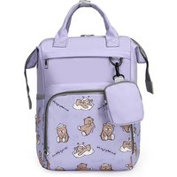 Multifunctional Lightweight Diaper Backpack Cute Mommy Bag Large Capacity Travel Friendly Carrier Backpack Outings