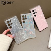 Colorful Marble Transparent Case Samsung S22 Ultra S21 Plus S20 FE S10 Note 20 10 9 S9 S8 A52 A22 A12 A51 A71 Soft I