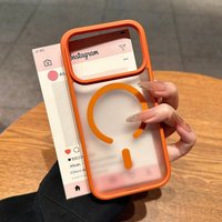 Luxury Matte Translucent Case Iphone 17 Pro Max Air 17Pro Promax Magnetic Camera Control Button Hard Armor