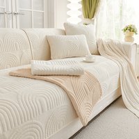 Home & Garden High Grade Cream Style New Sofa Cushions For All Seasons Egyptian Velvet Cushions Sofa Covers
