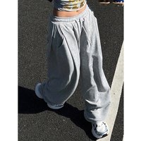 Retro Streetwear Pants – Oversized Joggers Utility Pockets Effortless Style