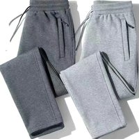 Heavy Duty Work Pants Winter Fleece Lined Durable Polyester Blend Loose Fit Construction & Labor