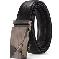 Men’s Genuine Leather Belt With Automatic Buckle, Waist Belt, Cowhide, Best-selling, Casual And Business Belt For Trousers.