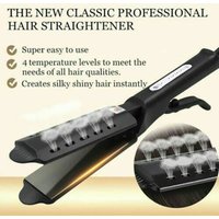 Dual purpose straight hair straightener constant temperature portable air bangs curling hair straightener