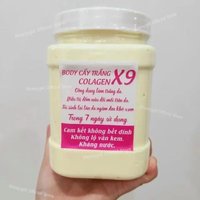 900g Kem Body Cay Trang Colgen X9 Hu Hon ,Dụng Cụ Chăm Sóc Cơ Ko Thể Thiếu