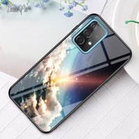 A82 A72 A52 Case DECLAREYAO Hard Glass Cover Samsung Galaxy A42 A32 A22 A12 A02S A02 Case Silicone Ultra Slim Temper