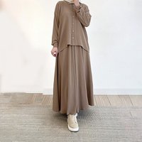 Clothing Clothes Autumn Casual Shirt Autumn Clothing Half Length Skirt Suit