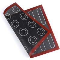 Puff Breathable Baking Pad 30 * 40cm Hollow Baking Pad Double sided Printing High Temperature Biscuits Easy To Clean Non stick Baking Pad