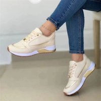 round head thick bottom low top lace up flat casual sports shoes large shoes