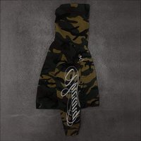 Camouflage Print Hooded Sweatshirt High Street Fashion Zip up Harajuku Style Y2k Autumn 2025 INS Style Apparel