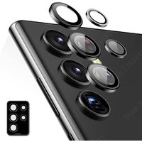 For Samsung Galaxy S22 Ultra Camera Lens Protector Aluminum Alloy Metal Tempered Glass Camera film For S22ultra S22 acce
