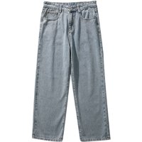 clothing Jeans summer ins trendy brand all match casual trousers Korean style trendy loose straight pants