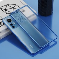 Luxury Electroplated Phone Case Xiaomi Mi 12S 12 Pro Transparent Matte TPU Case Funda Xiaomi 12S 12X 12 Anti fal