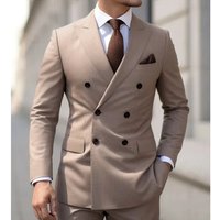 Men's Clothing Suit Men's Suit Two Piece Suit Slim Fit Business Groomsmen Casual Suit