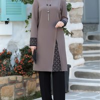 women's clothing, new Middle Eastern style suit, dubai abaya, two-piece, Muslim clothing, Southeast Asian clothing