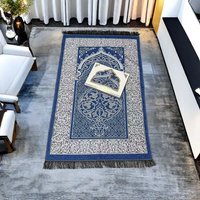 Home Textile Prayer Mat Gift Box Set Three Carpet Floor Mats Rosary Beads Travel Essentials