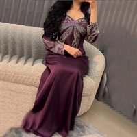 Hot Diamond Shiny Luxury Robe Clothing Solid Satin Long Skirt Style