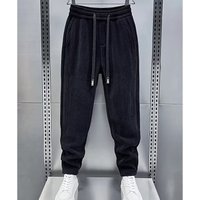 Clothing Autumn Style Corduroy Fashion Casual Pants Trendy Loose Slim Sweatpants Sports Trousers