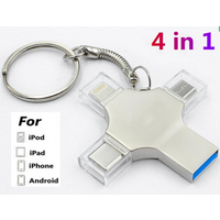 Mobile Phone 4-in-1 Compatible With Android OTG Cross-Border E-commerce USB Flash Drive 1TB 2TB