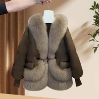 Clothing Thick Warm Cotton Coat Loose Fashion Big Fur Collar