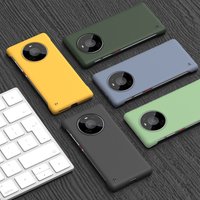 Candy Frameless Matte Case Huawei Mate 40 RS 30 20 nova 7 8 P50 P30 P40 Pro Plus Slim Hard PC Shockproof Bumpe