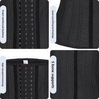 Breathable Waist Belt Abdominal Belt Latex Sports Fitness Waist Protection Body Sculpting Artifact Postpartum Abdominal Closure