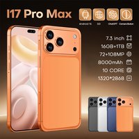 I17ProMax Phone 2026 Hot Selling 4+64GB Global Communication Large Screen Smartphone