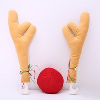 Car decoration Christmas antlers car antlers Christmas Decorations Christmas car decoration antlers