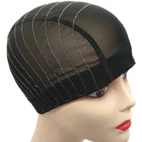 Mesh Wig Caps 4x4 Lace Closure Spandex Dome Making Wigs