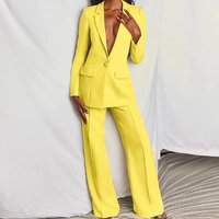fashion professional long sleeve trousers business suit
