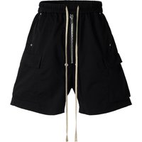 2025 Dark RO Style Drawstring Multi Pocket Work Shorts Men’s Niche Casual Loose Straight Shorts