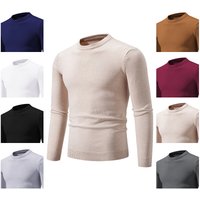 Casual Round Neck Pullover Sweater