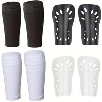 Sports & Outdoor Football Shin Guards Socks Combination EVA Insert Double Layer Shin Guards Sports Training Calf Protection Suit