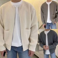 Clothing Casual Knit Cardigan Sweater Soft & Comfortable Oversized Pullover Autumn & Winter 