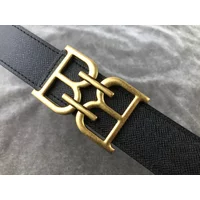 Genuine Leather Male Casual Jeans Vintage Fashion High Quality Strap Waist Belt B Buckle