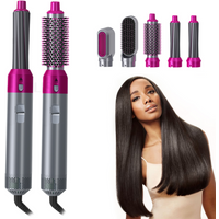 Hairdryer A 5 In 1 Hot Air For Curling Straightening Automatic Straight Comb And Hair Dryer 2024 popular