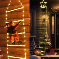 LED Star String Lights Waterproof Fairy Lights Indoor Outdoor Decor Christmas & Party 