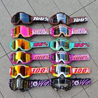 Motocross Goggles Anti Fog UV400 Protection Off Road ATV Dirt Bike Goggles Windproof Spherical Lens Racing Goggles